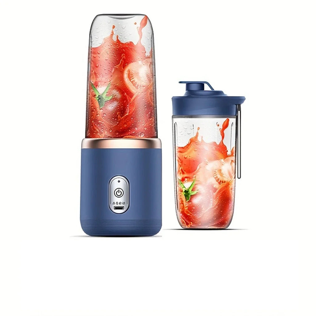 ZuGE Portable Blender Bottle Electric 6 Blades Multifunction Juice Blender Fresh Juice Smoothie Blender Ice CrushCup Food Processor